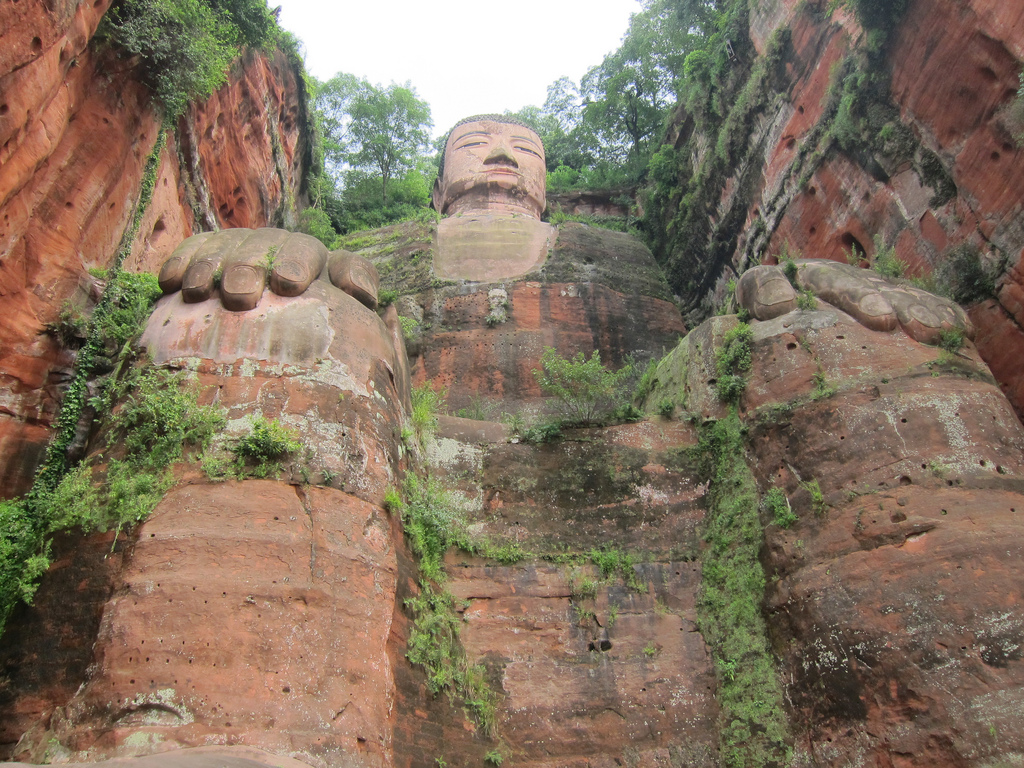 Leshan Giant Buddha, China. photo credit: IMG_3608.jpg via photopin (license)