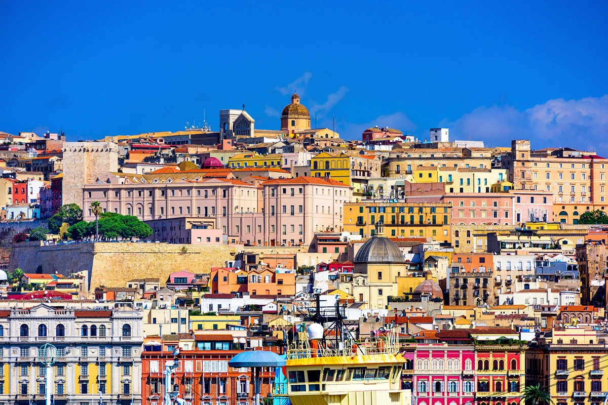 Cagliari skyline