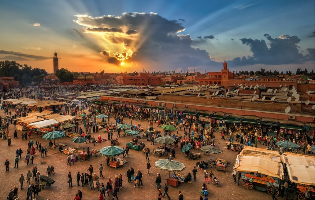 Jemaa El Fna, Marrakech. Morocco. 