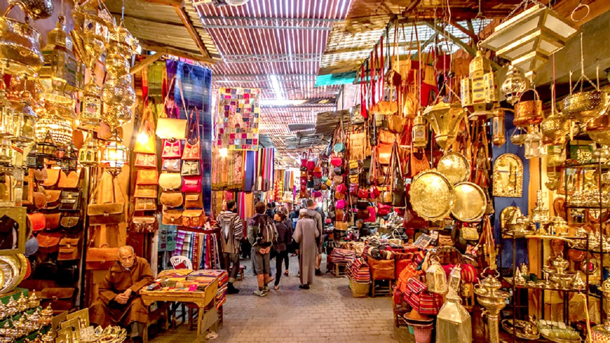 The Souk In Marrakech