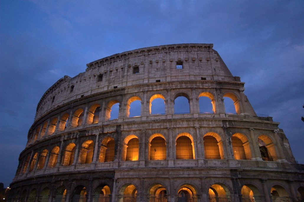 The Colosseum in Rome