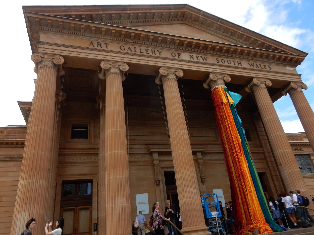 Entrance to NSW Gallery