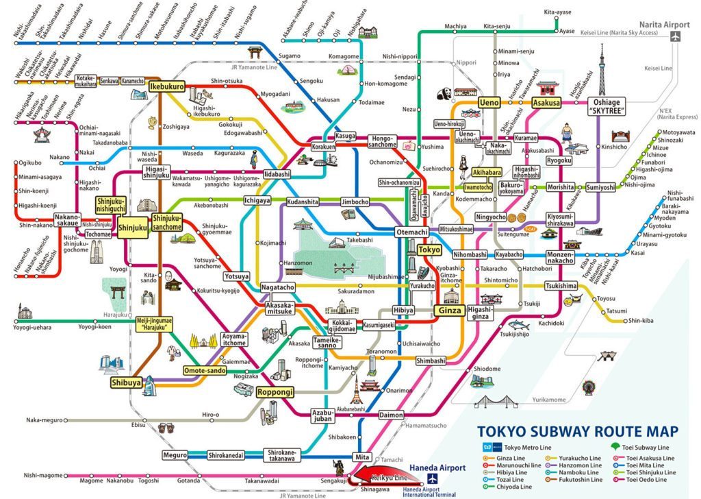 Tokyo Metro Guide – CorneredGlobe