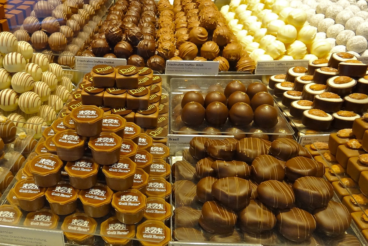 Switzerland has some of the best chocolates in the world.